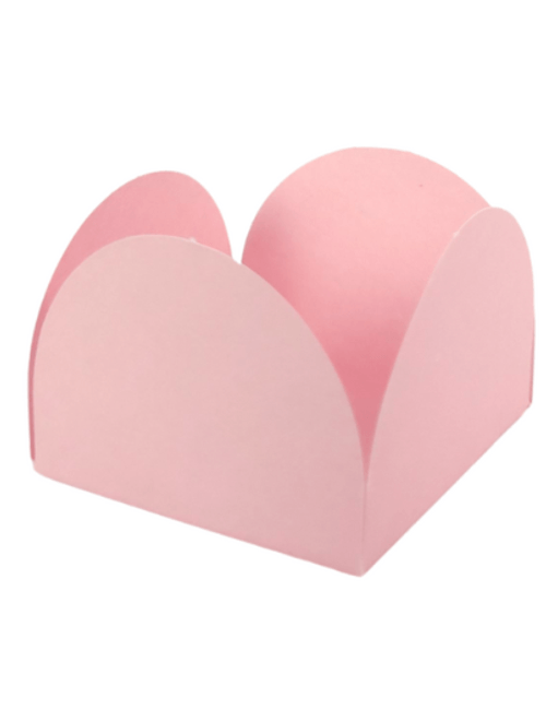FORMA 4 PETALAS PEQUENA ROSA COM 50 UNIDADES GRUPO TOYS
