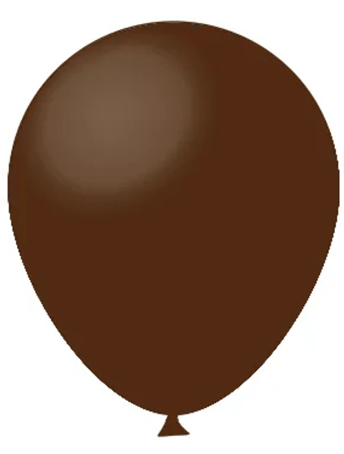 BALAO LISO 5 MARROM COM 50 UNIDADES FESTBALL