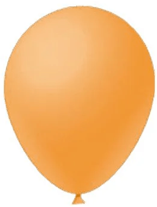 BALAO LISO 5 NEON LARANJA COM 50 UNIDADES FESTBALL