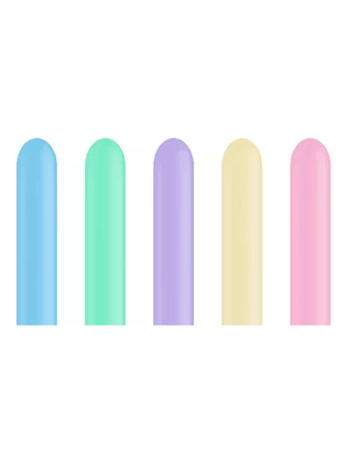BALAO CANUDO CANDY COLLOR SORTIDO COM 25 UNIDADES FESTBALL