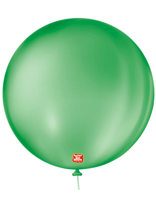 BALAO LISO 5 VERDE BANDEIRA COM 50 UNIDADES SAO ROQUE