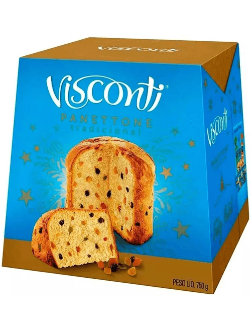 PANETTONE TRADICIONAL 750G VISCONTI