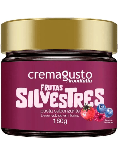 PASTA SABORIZANTE FRUTAS SILVESTRES 180G CREMAGUSTO