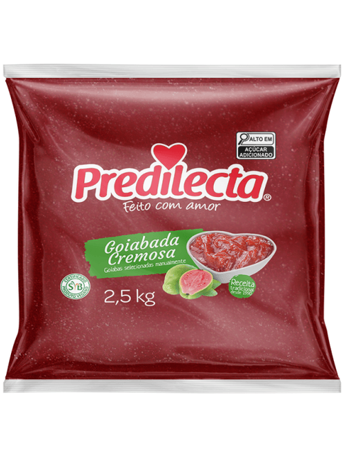 GOIABADA CREMOSA 2.5KG PREDILECTA