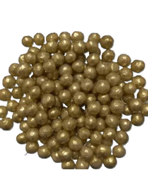 PEROLAS DECORATIVAS DOURADA 50G FESTISA