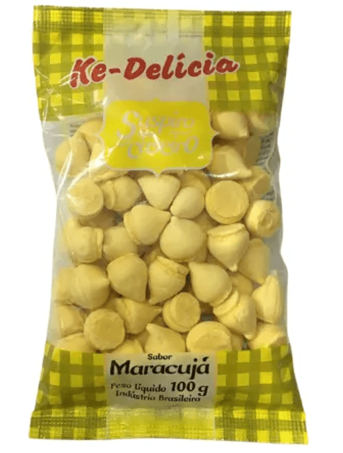 DOCE SUSPIRO SABOR MARACUJA 100G KE DELICIA