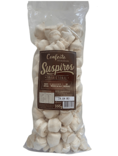 SUSPIRO TRADICIONAL 100G CONFEITUDO