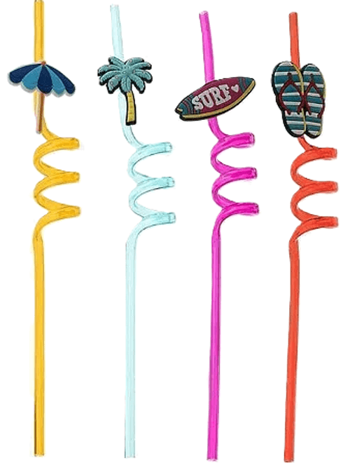 CANUDO DIVERTIDO VERAO COM 4 UNIDADES SILVER FESTAS