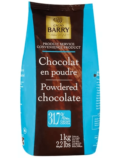 CHOCOLATE EM PO 31,7% 1KG CACAO BARRY