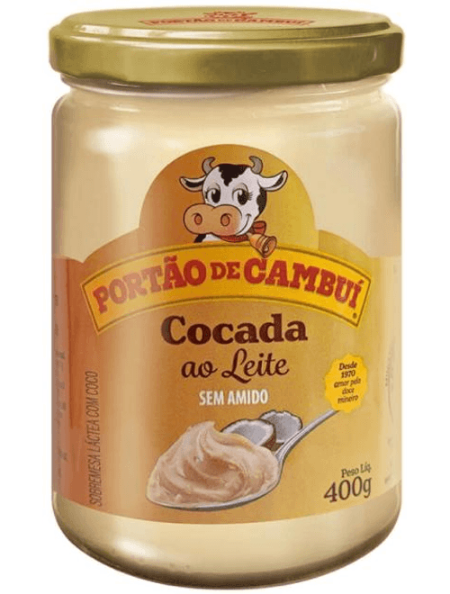 COCADA AO LEITE 400G PORTAO DE CAMBUI