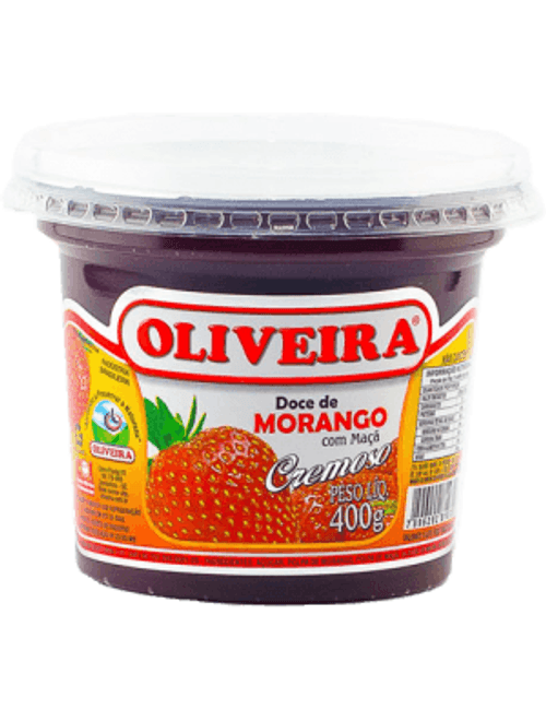 DOCE DE MORANGO MISTO COM MACA 400G OLIVEIRA
