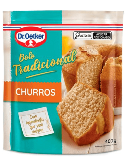 MISTURA PARA BOLO DE CHURROS 400G DR.OETKER