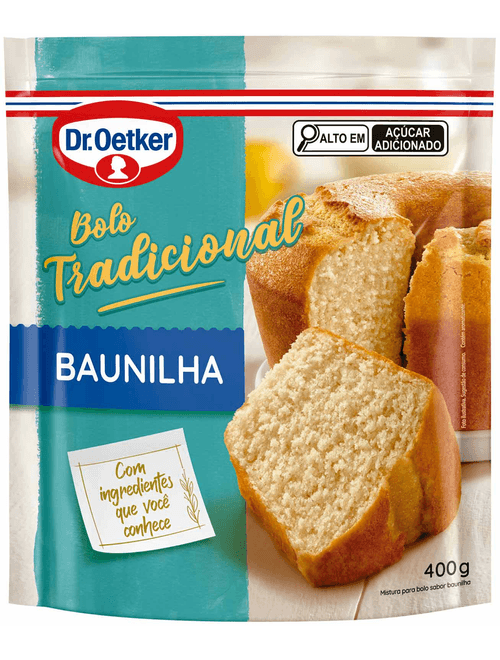 MISTURA PARA BOLO DE BAUNILHA 400G DR.OETKER
