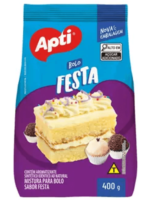 MISTURA PARA BOLO SABOR FESTA 400G APTI