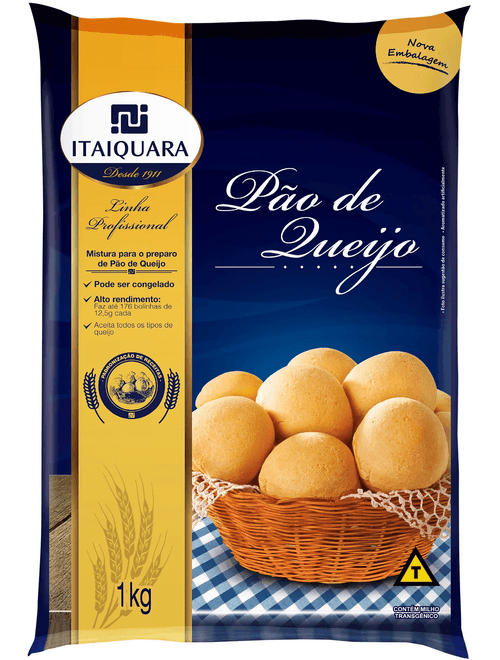 MISTURA PARA PAO DE QUEIJO 1KG ITAIQUARA