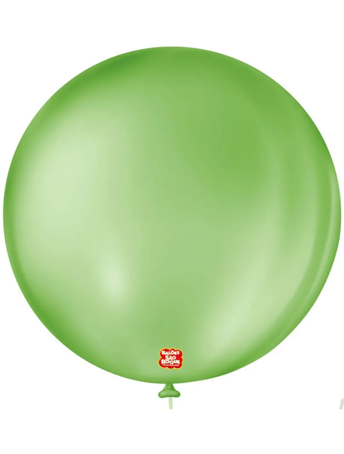 BALAO 5 LISO VERDE MACA COM 50 UNIDADES SAO ROQUE