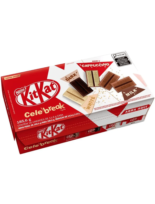KIT KAT CELEBREAK SORTIDO 185,6G NESTLE