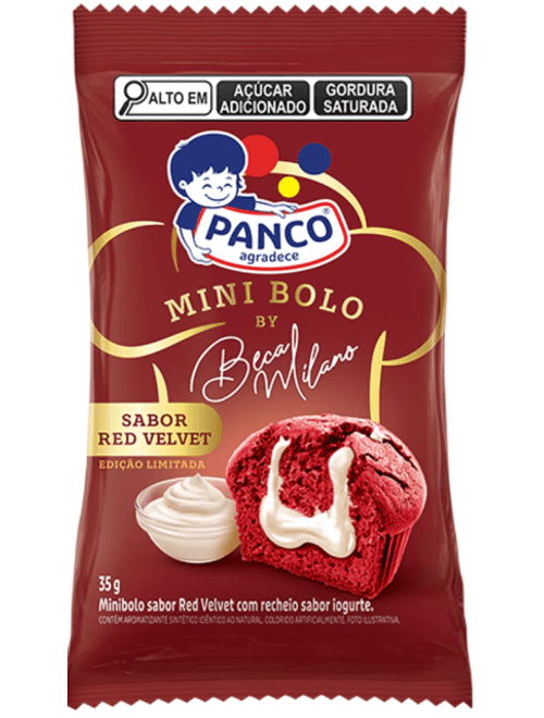 MINI BOLO 35G RED VELVET PANCO
