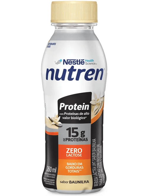 BEBIDA NUTREN PROTEIN 260ML BAUNILHA NESTLE