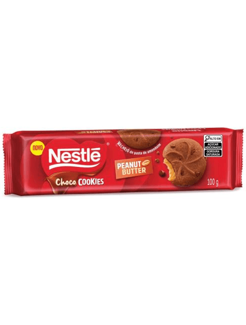 BISCOITO COOKIES 100G PEANUT BUTTER NESTLE