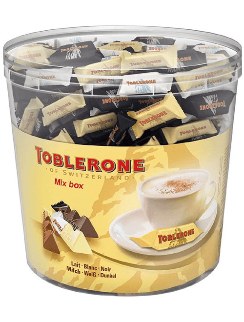 CHOCOLATE TOBLERONE MIX SORTIDOS 904G MONDELEZ