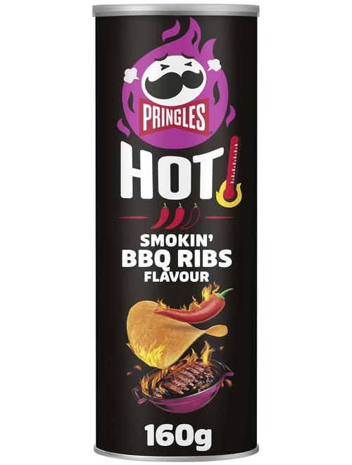 BATATA PRINGLES 160G HOT BBQ RIBS