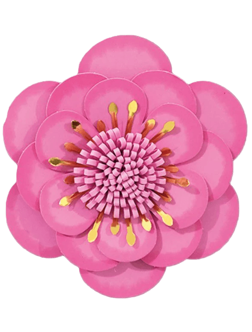 PAINEL FLOR BEGONIA P ROSA PIFFER