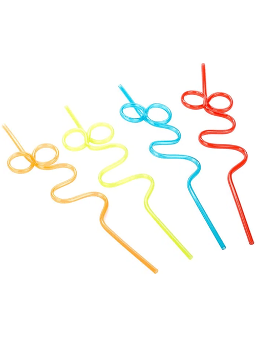 CANUDO ESPIRAL RIGIDO SORTIDO COM 4 UNIDADES SILVER FESTAS