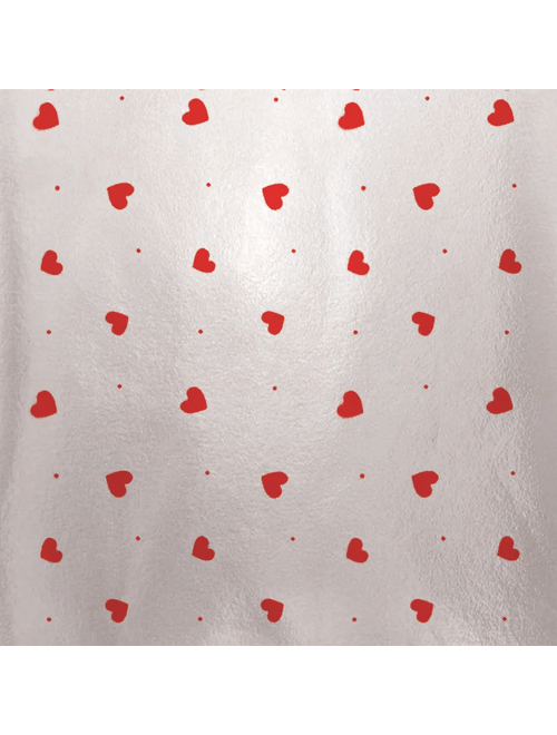 EMBALAGEM LAMINADA COM CORACAO PARA BOLO GELADO 20X22CM COM 50 UNIDADES CROMUS