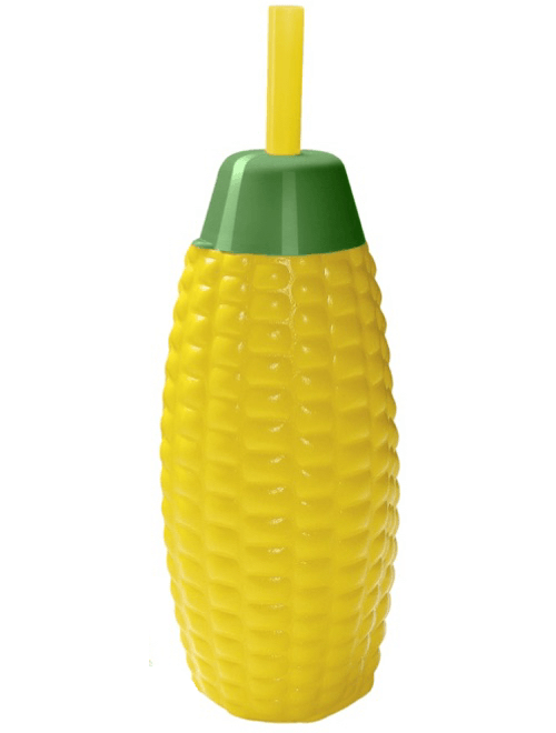 COPO MILHO COM CANUDO 300ML INJETEMP