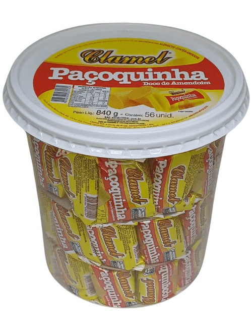 PACOCA ROLHA COM 56 UNIDADES  CLAMEL