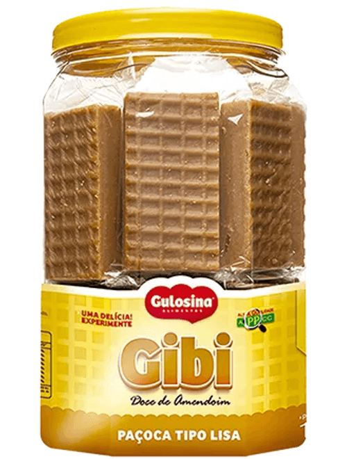 DOCE DE AMENDOIM GIBI 1.1KG GULOSINA