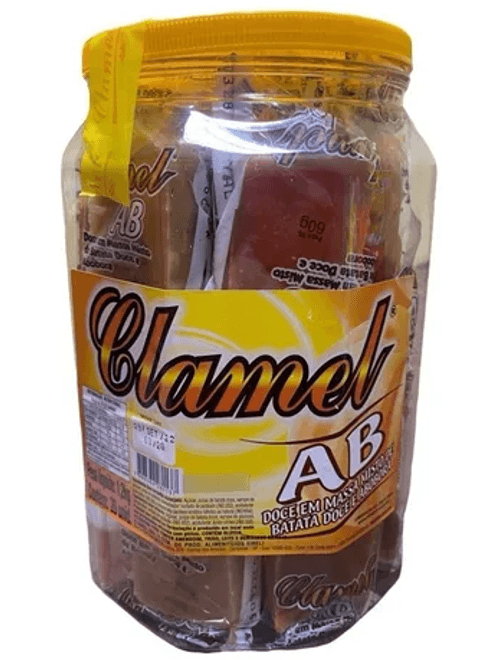 DOCE EM MASSA MISTO DE BATATA DOCE E ABOBORA 1.2KG CLAMEL