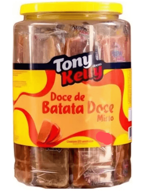 DOCE EM MASSA DE BATATA DOCE MISTO 510G TONYKELLY