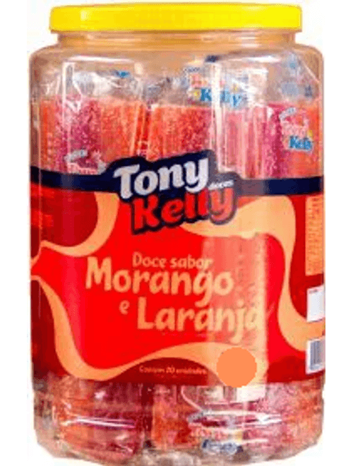 DOCE GELEIA SABOR MORANGO E LARANJA 510G TONYKKELLY