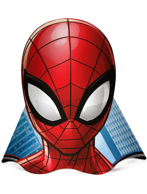 CHAPEU SPIDER MAN ANIMACAO COM 8 UNIDADES REGINA
