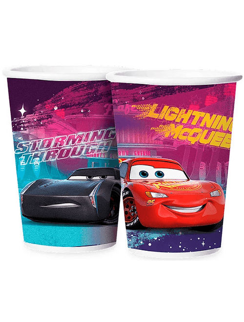 COPO DE PAPEL 180ML CARROS COM 8 UNIDADES REGINA