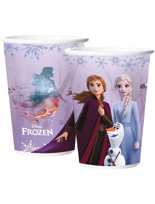 COPO DE PAPEL 180ML DISNEY FROZEN COM 8 UNIDADES REGINA