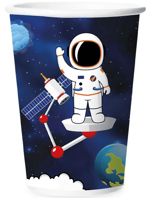 COPO DE PAPEL 180ML ESPACIAL COM 8 UNIDADES REGINA