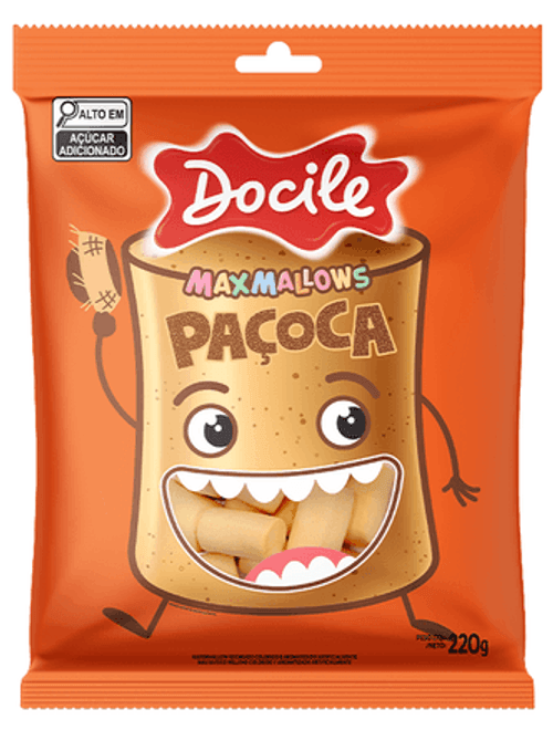 MARSHMALLOW SABOR PACOCA 220G DOCILE