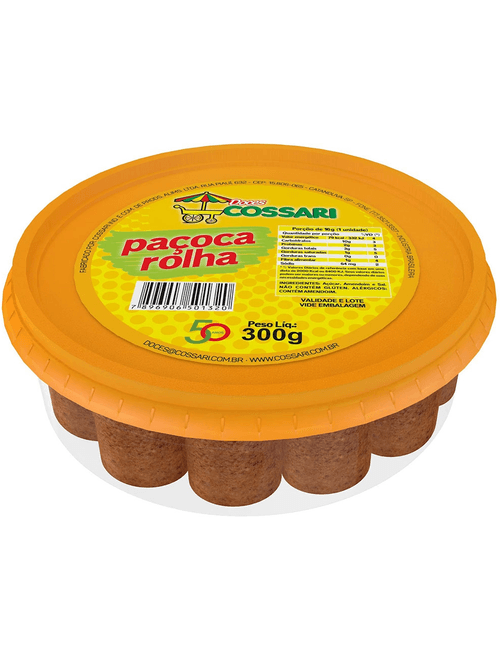 PACOCA ROLHA 300G COSSARI