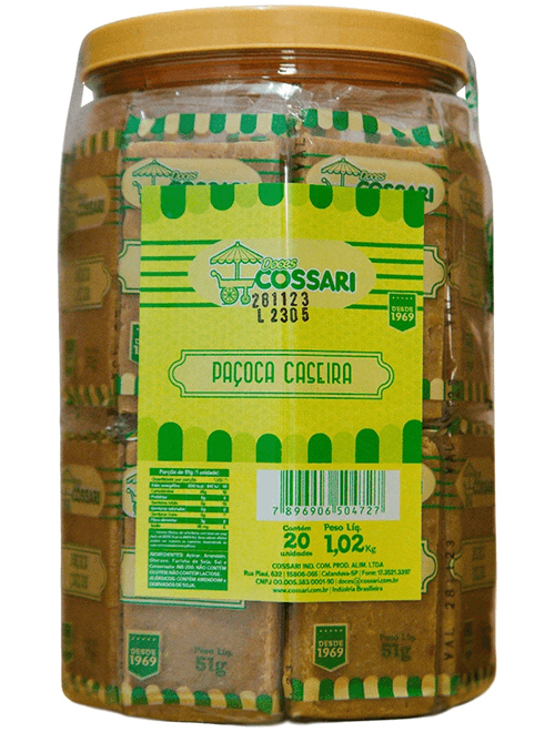 PACOCA CASEIRA 1020KG COSSARI