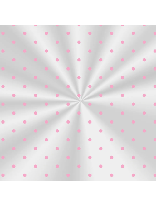 SACO TRANSPARENTE 11X19.5CM POA ROSA COM 100 UNIDADES CROMUS