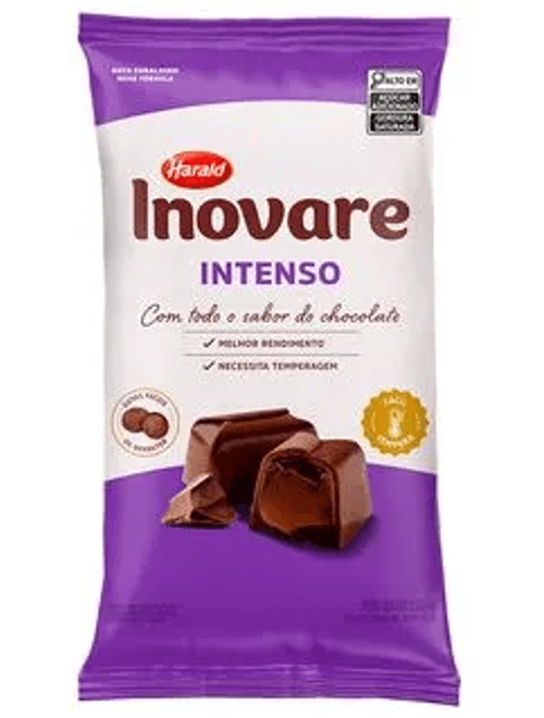 CHOCOLATE COBERTURA INOVARE 2,05KG INTENSO HARALD