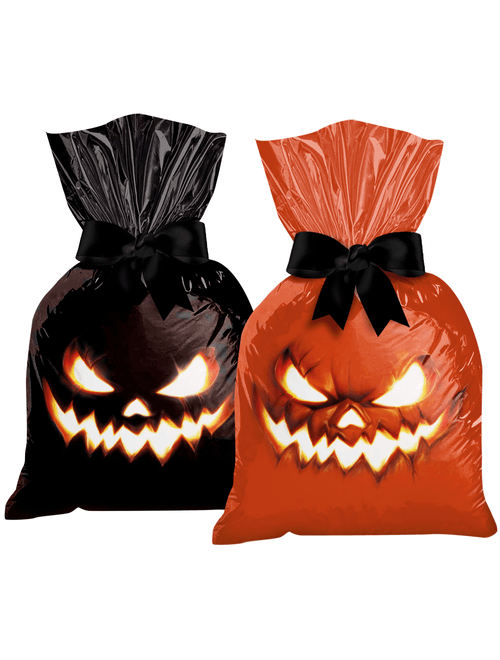 SACOLA PLASTICA HALLOWEEN COM 8 UNIDADES REGINA