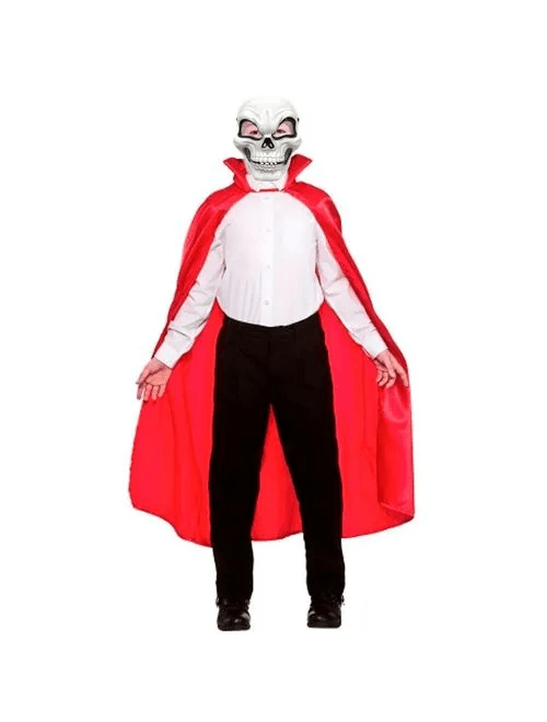 CAPA VERMELHA 75X60CM INFANTIL TAMANHO UNICO BR FESTAS