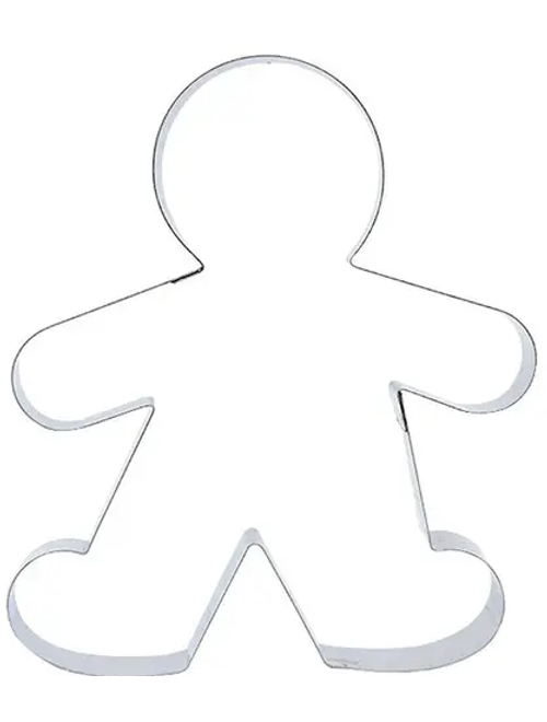 CORTADOR INOX BONECO GINGERBREAD G RR CORTADORES
