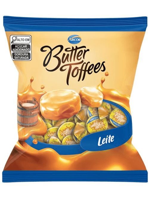 BALA BUTTER TOFFEES LEITE 400G ARCOR