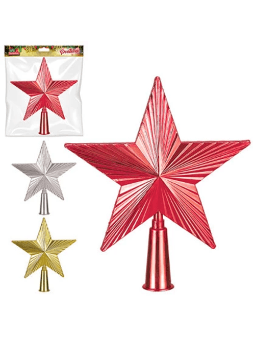 PONTEIRA ESTRELA RAIOS 12CM ZEIN