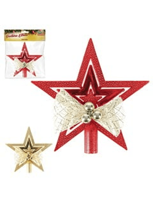 PONTEIRA ESTRELA COM LACO 18CM ZEIN